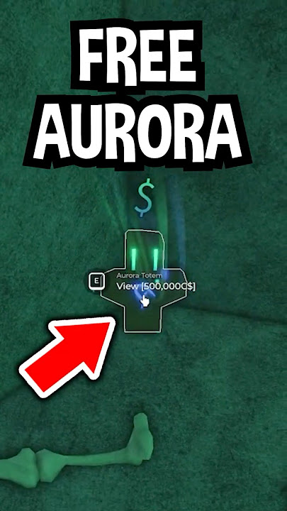 Get FREE AURORA TOTEMS in Roblox Fisch..