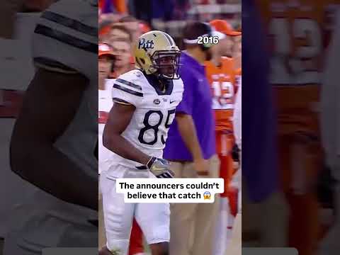 This catch was insane 🤯 #pittpanthers #collegefootball #accfootball #football #collegesports