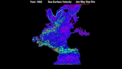 Sea Surface Velocity: Atlantic Basin