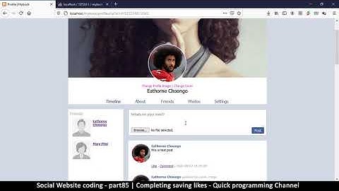 Social Website from scratch - Part 85 - Saving likes continued | OOP PHP with MYSQL Database