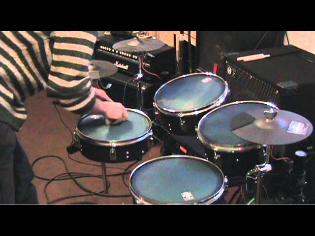 DIY Electronic Drums with Alesis D4 - YouTube