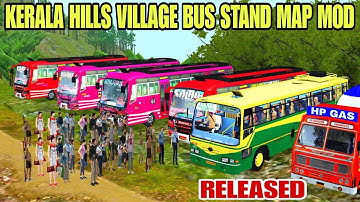 REALISTISCHE KERALA BUSSTANDKAART MOD UITGEBRACHT | BUS SIMULATOR INDONESIA 4.4.1