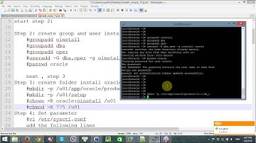 Install Oracle 12c in Linux 7 x Step by Step mp4