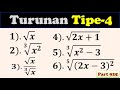 Turunan Fungsi Bentuk Akar Tipe-4