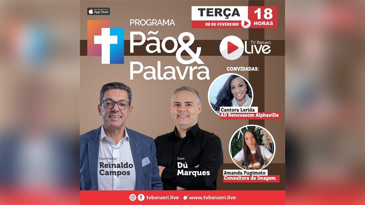 Lerida, Amanda Fujimoto E Pr. Alan Daniel | Pão E Palavra