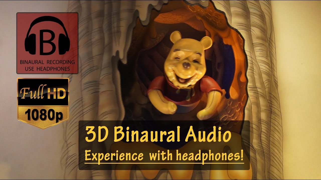 [HD, 3D Audio] The Many Adventures Of Winnie The Pooh, POV - Magic Kingdom, Walt Disney World