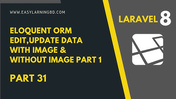 Laravel 8 Tutorial | Eloquent ORM Edit,Update Data With Image & Without Image Part 31