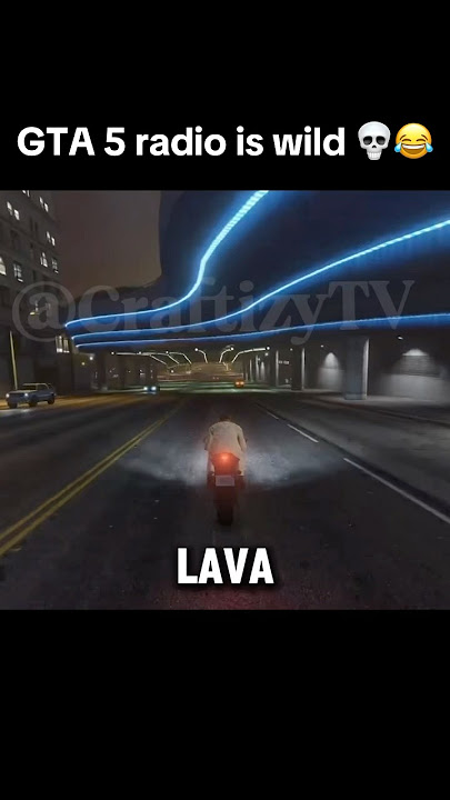GTA 5 Radio host DJ Cara mentions Lava Chicken 🤣💀 #gta #gaming #funny #minecraft #shorts #tiktok