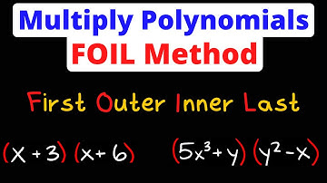 Multiply Binomials: FOIL Method | Polynomials | Algebra 1 | Eat Pi