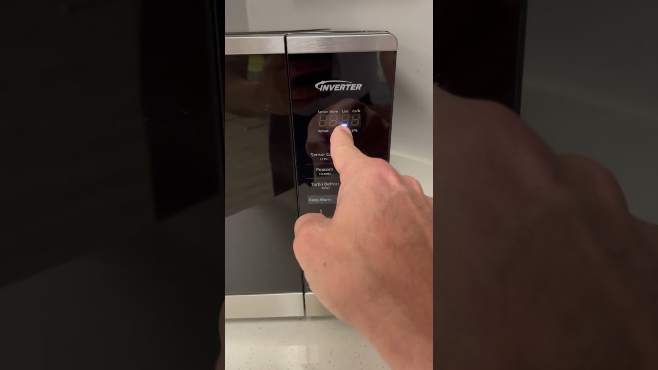 Guarda Disable child lock on Panasonic microwave from Costco su YouTube Guarda Disable child lock on Panasonic microwave from Costco su YouTube