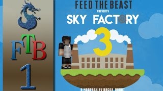 FTB Skyfactory3 Ep1 - Getting Started