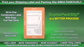 DuplexPackSlip is a Better Process