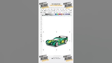 CorelDraw Tips | Use Hue/Saturation/Lightness #coreldraw #design  #graphicdesigner