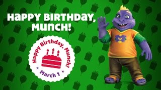 Happy Birthday, Munch! | Happy Birthday Song for Kids | Chuck E. Cheese