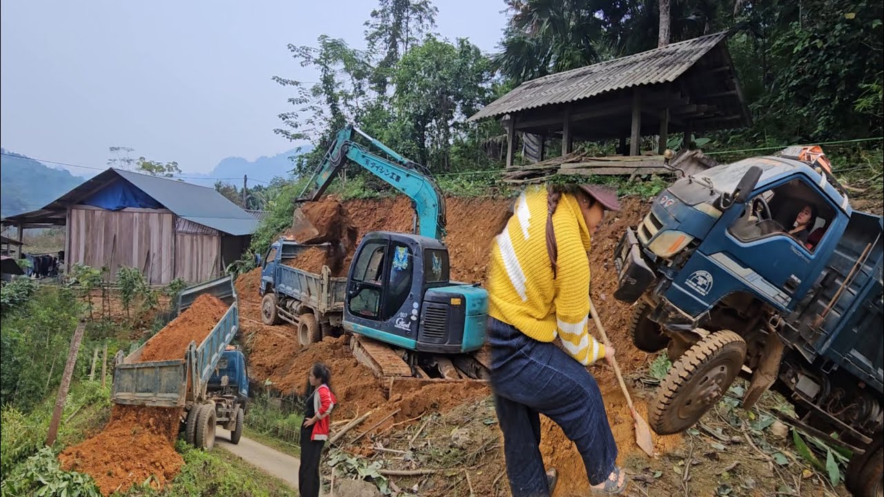 The task of preventing landslides in farmers homes