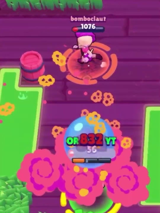 Bibi gameplay brawl stars #shorts #ORANGEsubs