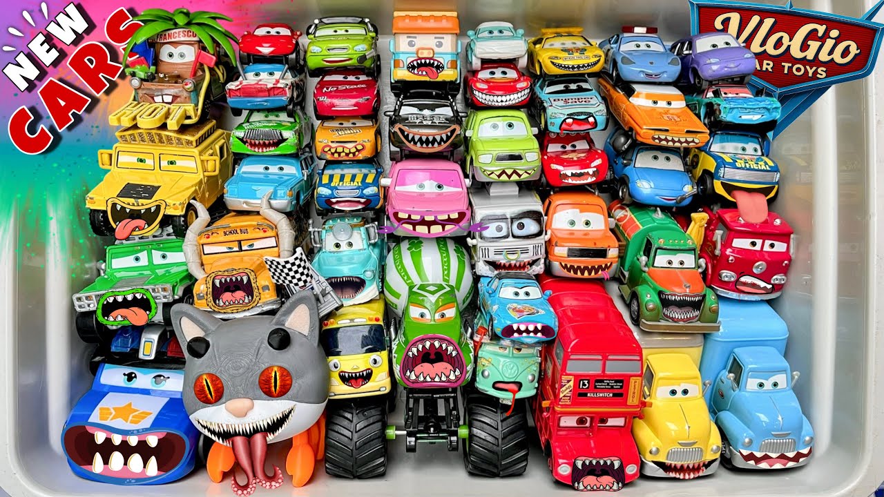 Disney Pixar Cars Unboxing Review | Lightning McQueen, Tow Mater, Doc Hudson, Sally Carrera, Cruz