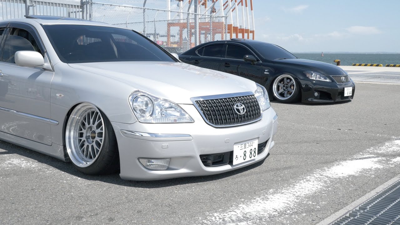 Static Vip Cars Ryuji's Majesta and Yuji's ISF / Static VIP Cars in Japan / Full T ...