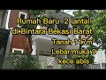 Rumah Baru Dijual 2 lantai 4 kamar tidur di Bintara Bekasi Barat