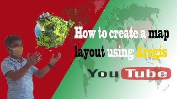 How to create a map layout using Arcgis