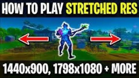 How To Get Stretched Res On AMD Radeon Software In 2021 On Fortnite