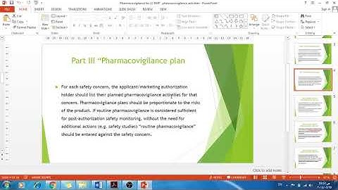 Pharmacovigilance lec 22 RMP , pharmacovigilance activities