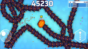 WORLD RECORD 60,000 SCORE INSNAKE. SNAKE.IO GAMEPLAY🐍