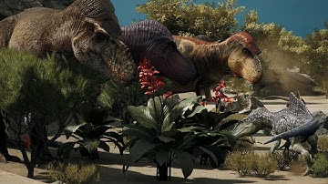 Concavenator TLC Woke Up And Chose Violence. Path of Titans - Officials PvP Gameplay