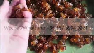 Dried Hawthorn Fruits Cube Cutting Machine Dry Dates Preserved Fruit Dicer Chopping Slicing Machine