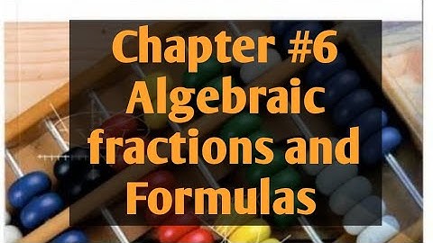 Ex 6A||Q#3(d,e,f)||D2 math||NSM 2||Algebraic fractions and Formulas || Chapter #6||O level math.