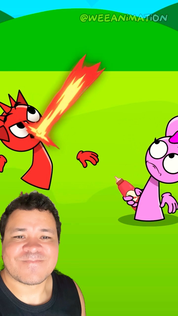 O QUE ACONTECERIA SE ELA JOGASSE PIMENTA NELA MESMA? #mayumigames #sprunki