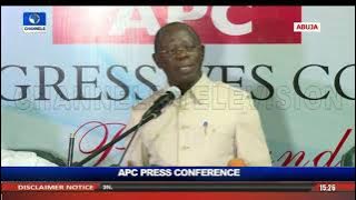 We Hope To Meet Atiku Abubakar In Court, Says Oshiomhole