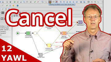 Cancel Tasks in YAWL Workflows