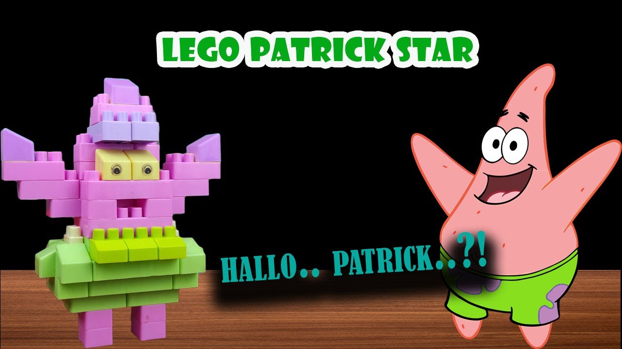 Lego Patrick Star | How To Make Lego Patrick Star | Oyyan TV - YouTube
