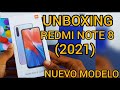 Unboxing Redmi Note 8 (2021) Nuevo Modelo 2021