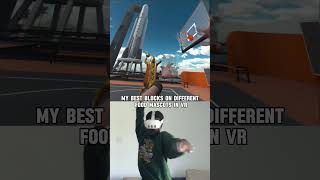 My best blocks on different food mascots in VR! #gymclassvr #basketball #vrbasketball
