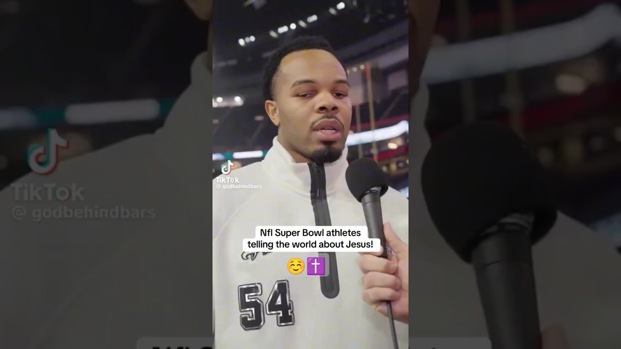 Super bowl Athletes Talking JESUS!! ☺️👏🏽🏉