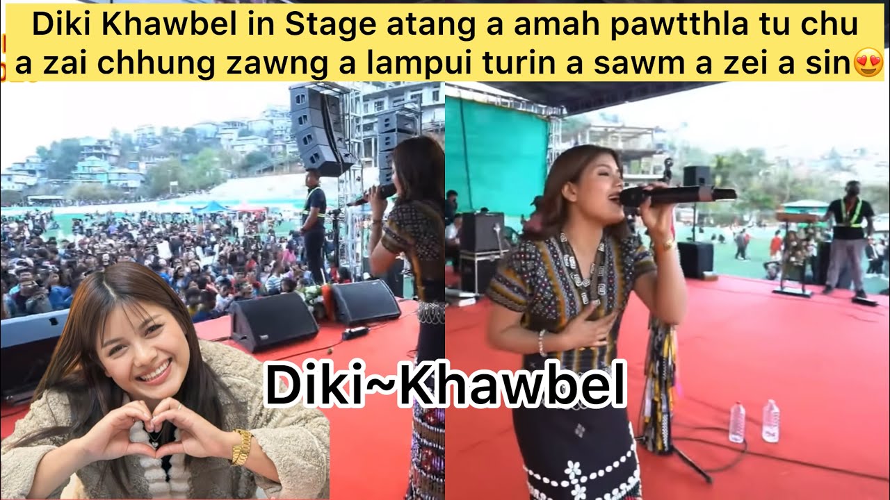 Diki khawbel Lawngtlai a zaina ah stage atang a pawhthlak a ni chung pawhin a zai tha tho 