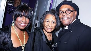 Legendary Hollywood Actor Samuel L. Jackson With His Mother, and Wife | Family