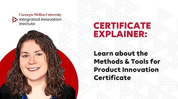 iii Online Certificate Explainer | Methods and Tools for Product Innovation