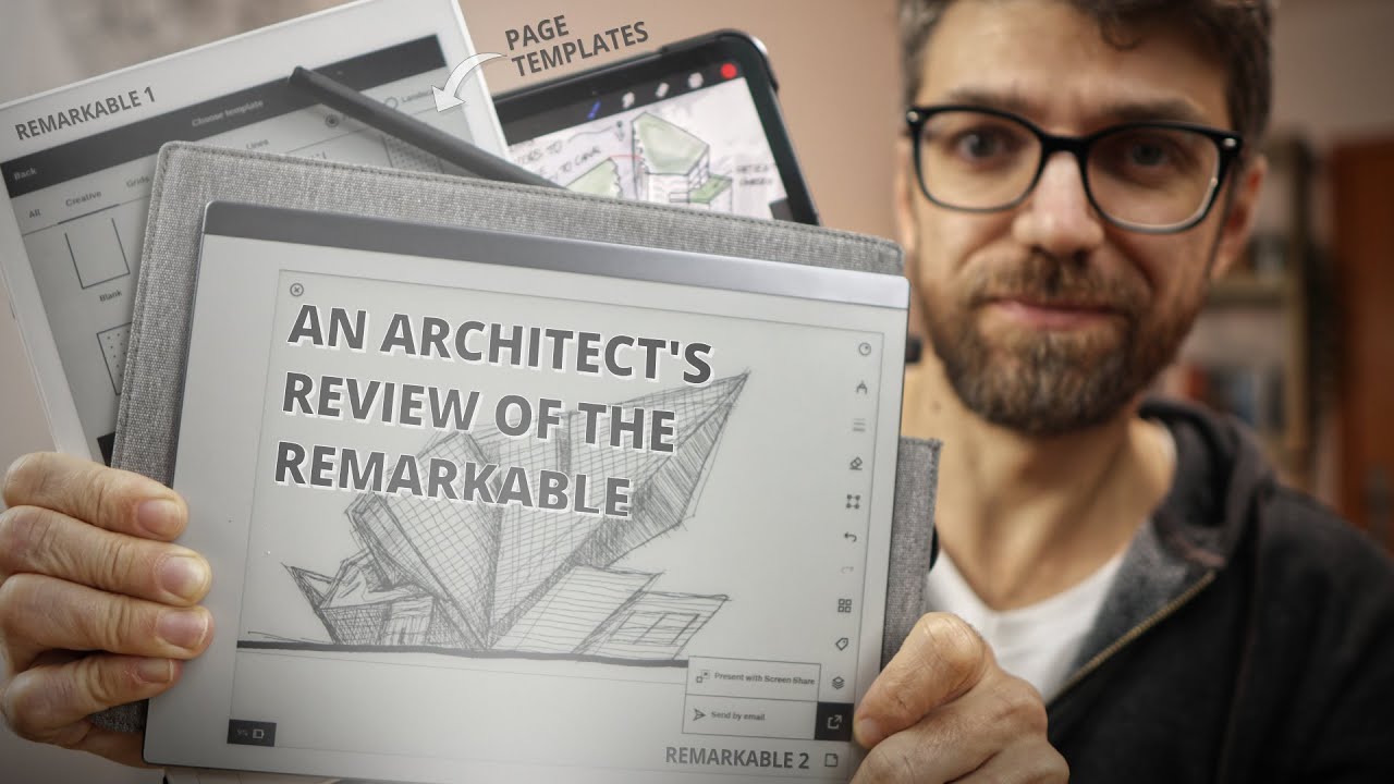 An Architect's Review of the Remarkable 2 tablet. True sketchbook  alternative or a gimmick? 