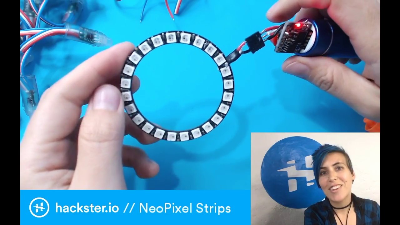 Working with NeoPixel Strips // LEDs for Makers, Pt. 4 - YouTube
