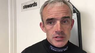 Racing's Inside Track tv spoke to Ruby Walsh on his rare ride on the flat at Leopardstown