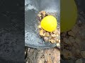 a hole filled with rare stones and abundant gold