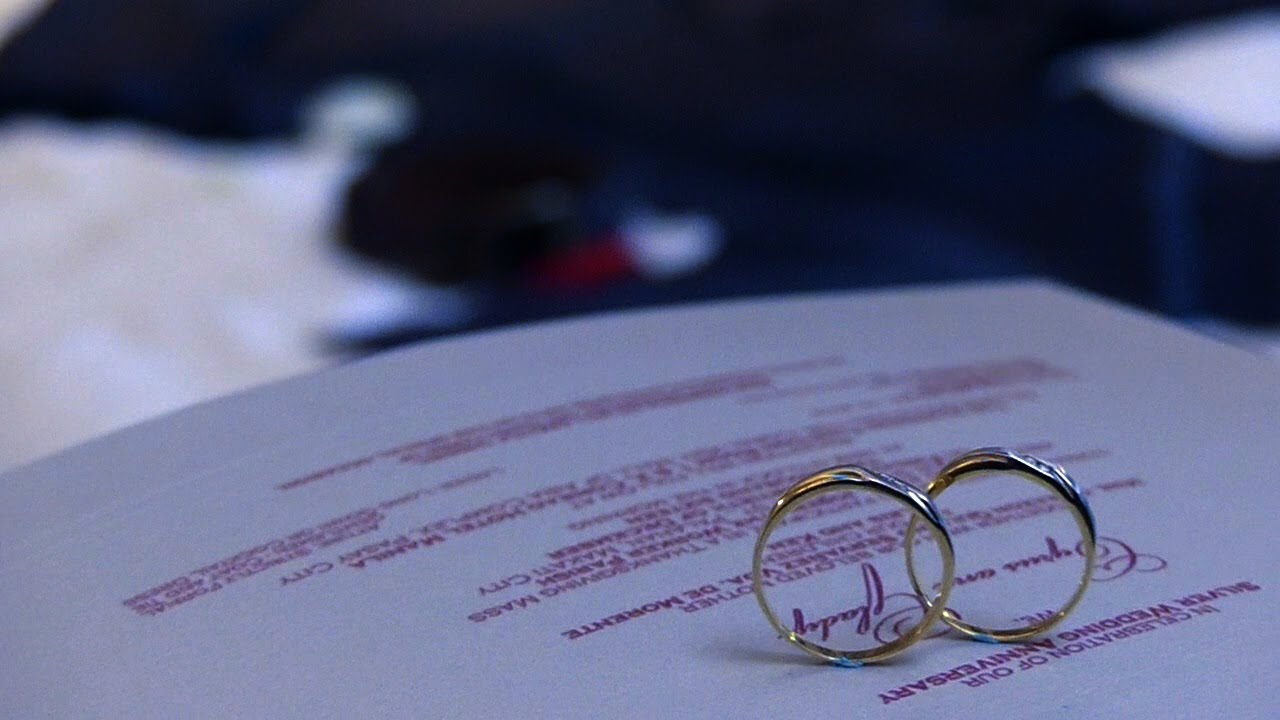 Panasonix Lumix fz300 slow motion Wedding Ring shot.