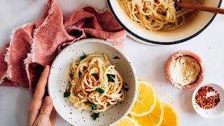 How to Make Vegan Pasta Al Limone | Minimalist Baker Recipes