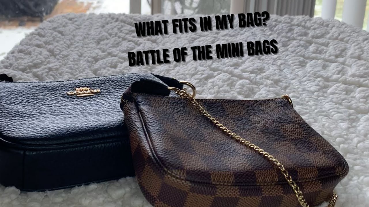 COMPARISON: Louis Vuitton Mini Pochette vs Coach Nolita 15 + Boxy