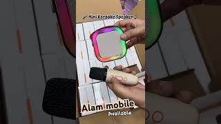 K12 Mini Karaoke Speaker With Wireless Mic And Amazing Rgb Colorful Lights Modes Unboxing