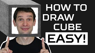 How to draw a cube easy – Learn how to draw still life