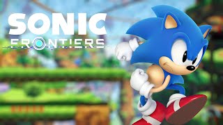 Classic Sonic in Cyberspace - Sonic Frontiers